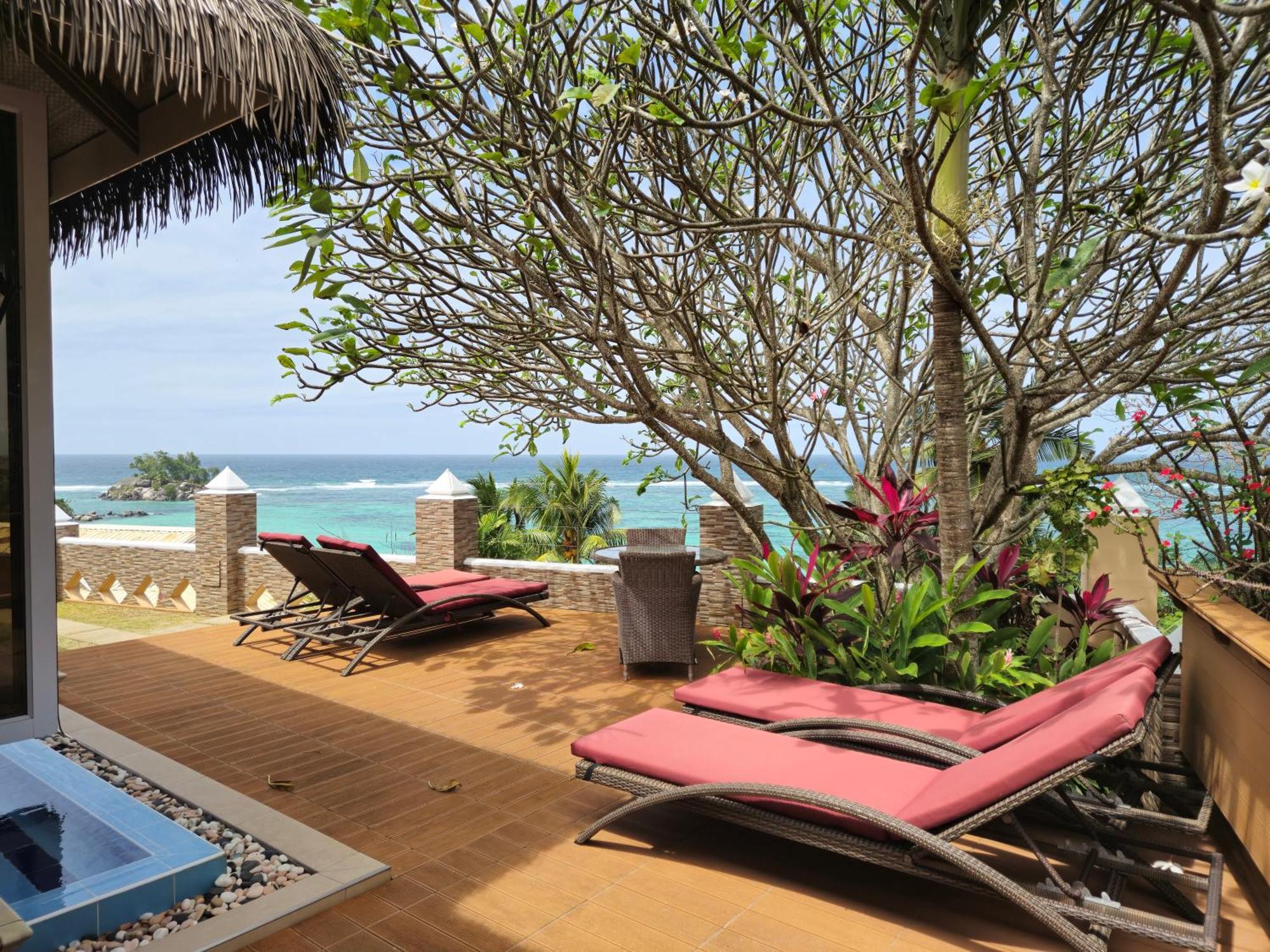 Au Fond De Mer View Anse Royale Exteriör bild