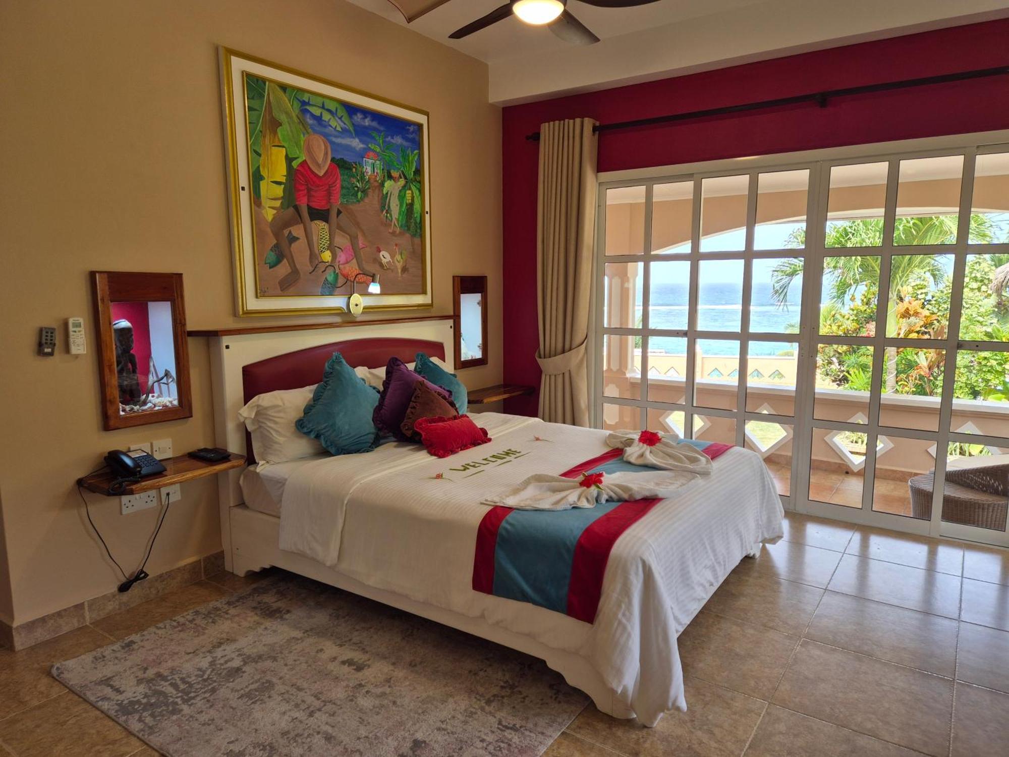 Au Fond De Mer View Anse Royale Exteriör bild